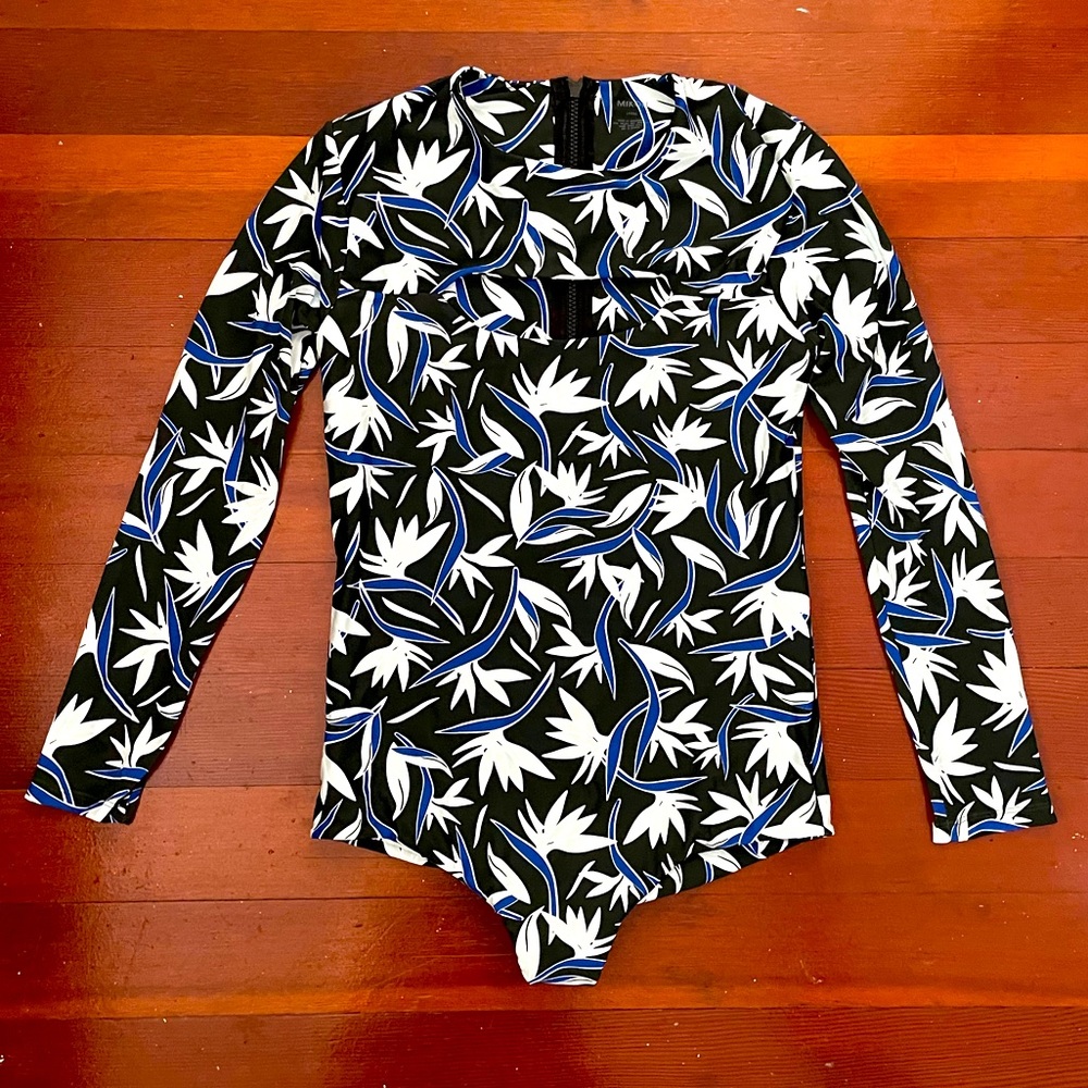 Mikoh Cutout Long Sleeve Bodysuit